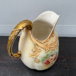 Large Crown Devon Victorian Jug