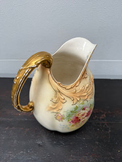 Large Crown Devon Victorian Jug | Antique & Vintage | Moonee Ponds Antiques | Australia Wide Delivery