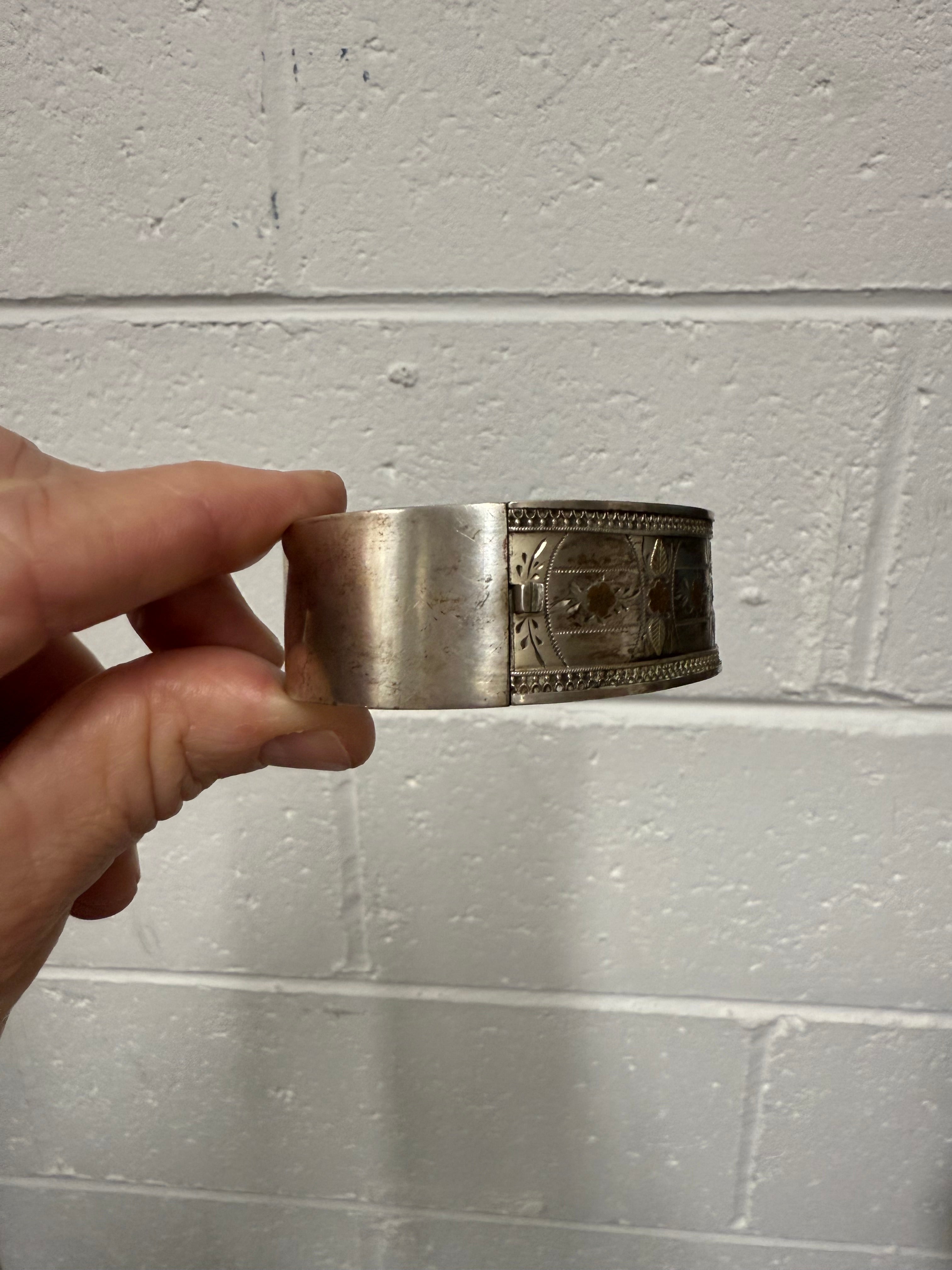 Antique Aesthetic Movement Sterling Silver Bracelet | Antique & Vintage | Moonee Ponds Antiques | Australia Wide Delivery
