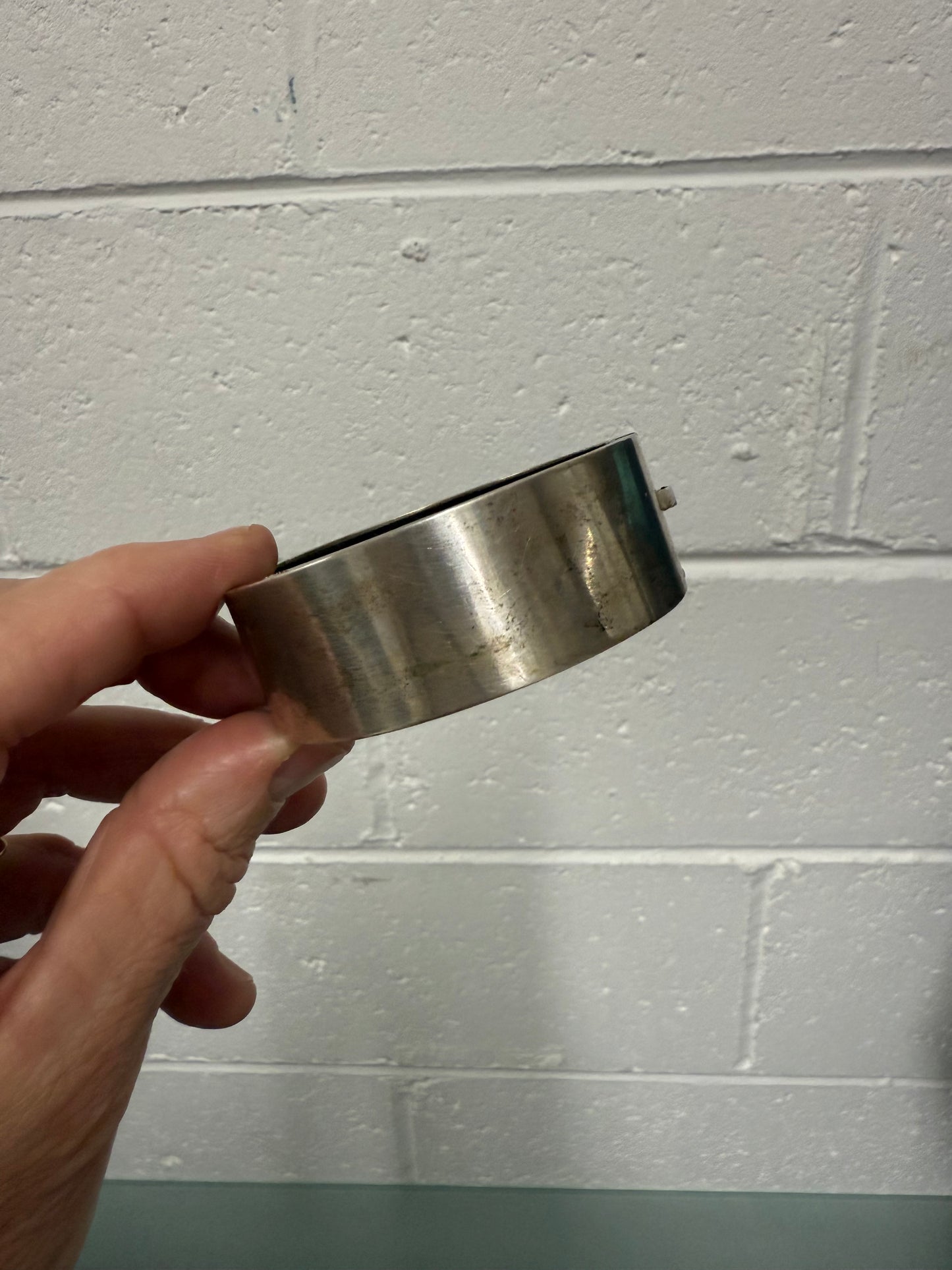 Antique Aesthetic Movement Sterling Silver Bracelet