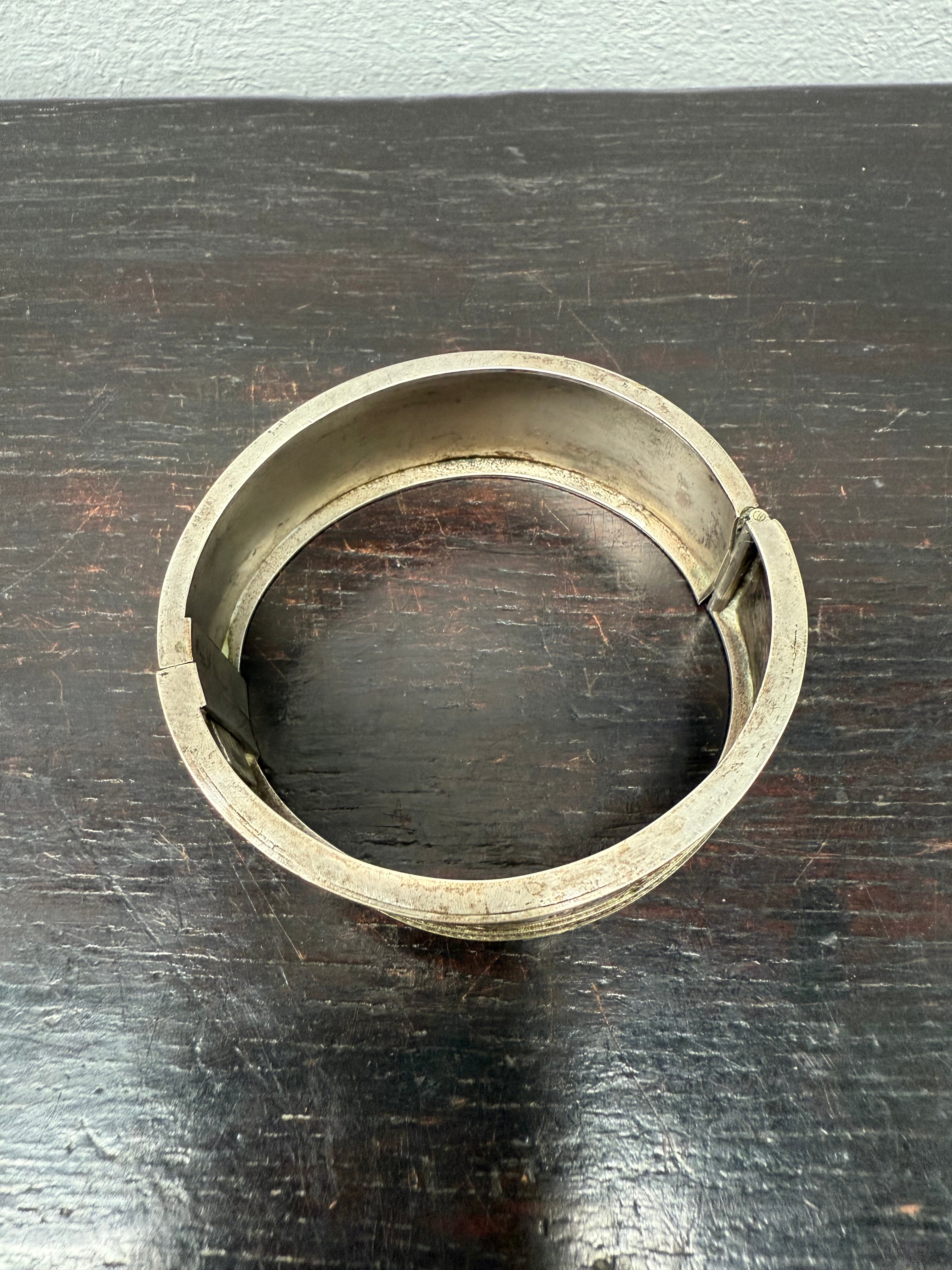 Antique Aesthetic Movement Sterling Silver Bracelet | Antique & Vintage | Moonee Ponds Antiques | Australia Wide Delivery