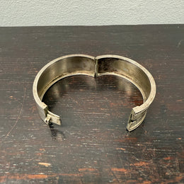 Antique Aesthetic Movement Sterling Silver Bracelet