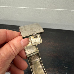 Antique Aesthetic Movement Sterling Silver Bracelet