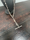 Victorian Sterling Silver 925 Albert Chain | Antique & Vintage | Moonee Ponds Antiques | Australia Wide Delivery