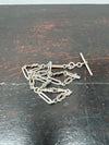 Victorian Sterling Silver 925 Albert Chain | Antique & Vintage | Moonee Ponds Antiques | Australia Wide Delivery