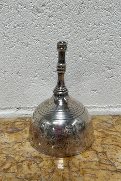 Vintage Engraved Silver Bell | Antique & Vintage | Moonee Ponds Antiques | Australia Wide Delivery