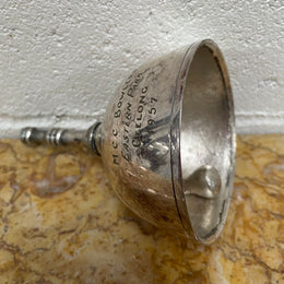 Vintage Engraved Silver Bell