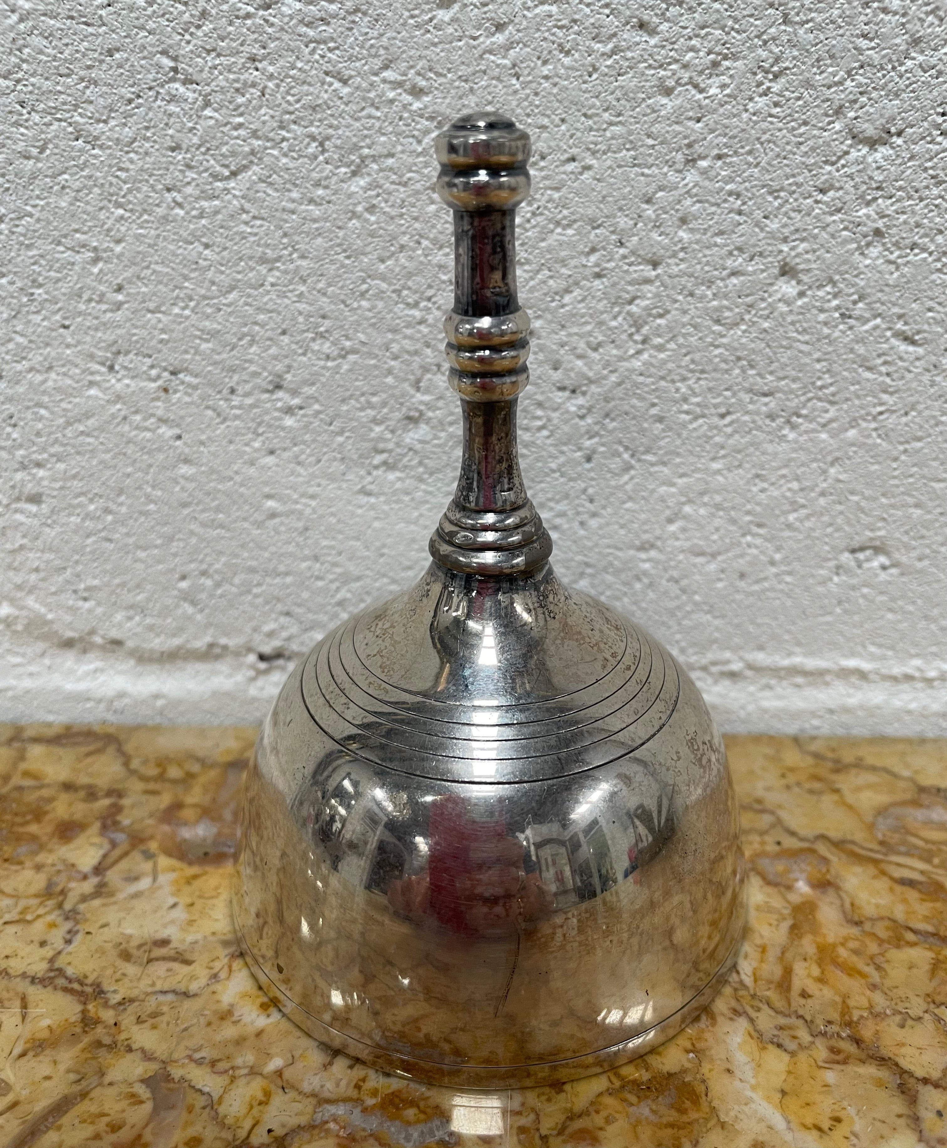 Vintage Engraved Silver Bell | Antique & Vintage | Moonee Ponds Antiques | Australia Wide Delivery