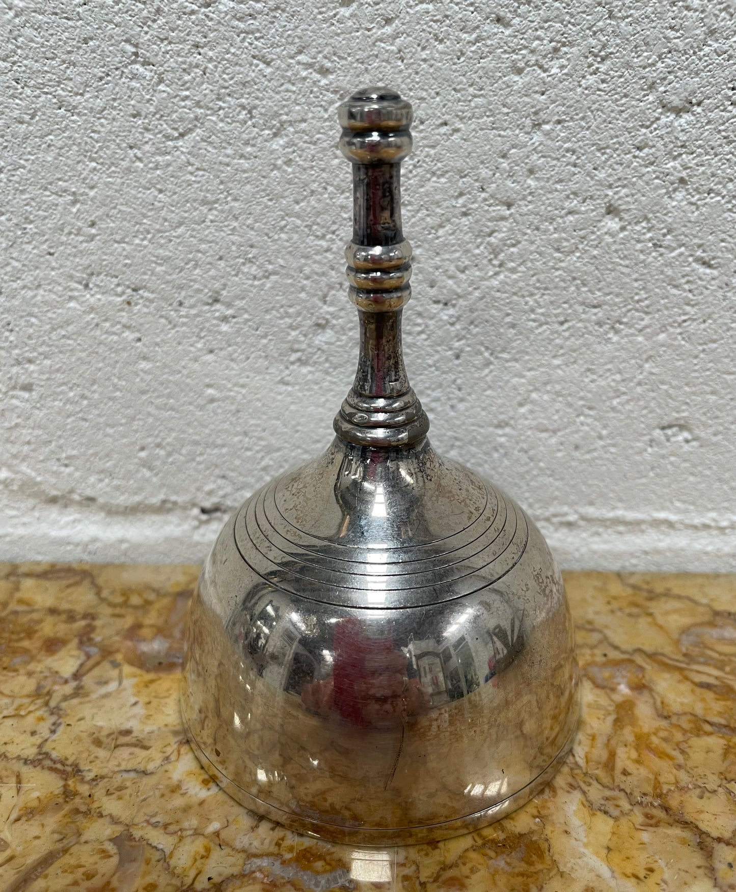 Vintage Engraved Silver Bell