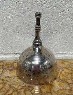 Vintage Engraved Silver Bell | Antique & Vintage | Moonee Ponds Antiques | Australia Wide Delivery
