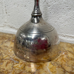 Vintage Engraved Silver Bell | Antique & Vintage | Moonee Ponds Antiques | Australia Wide Delivery