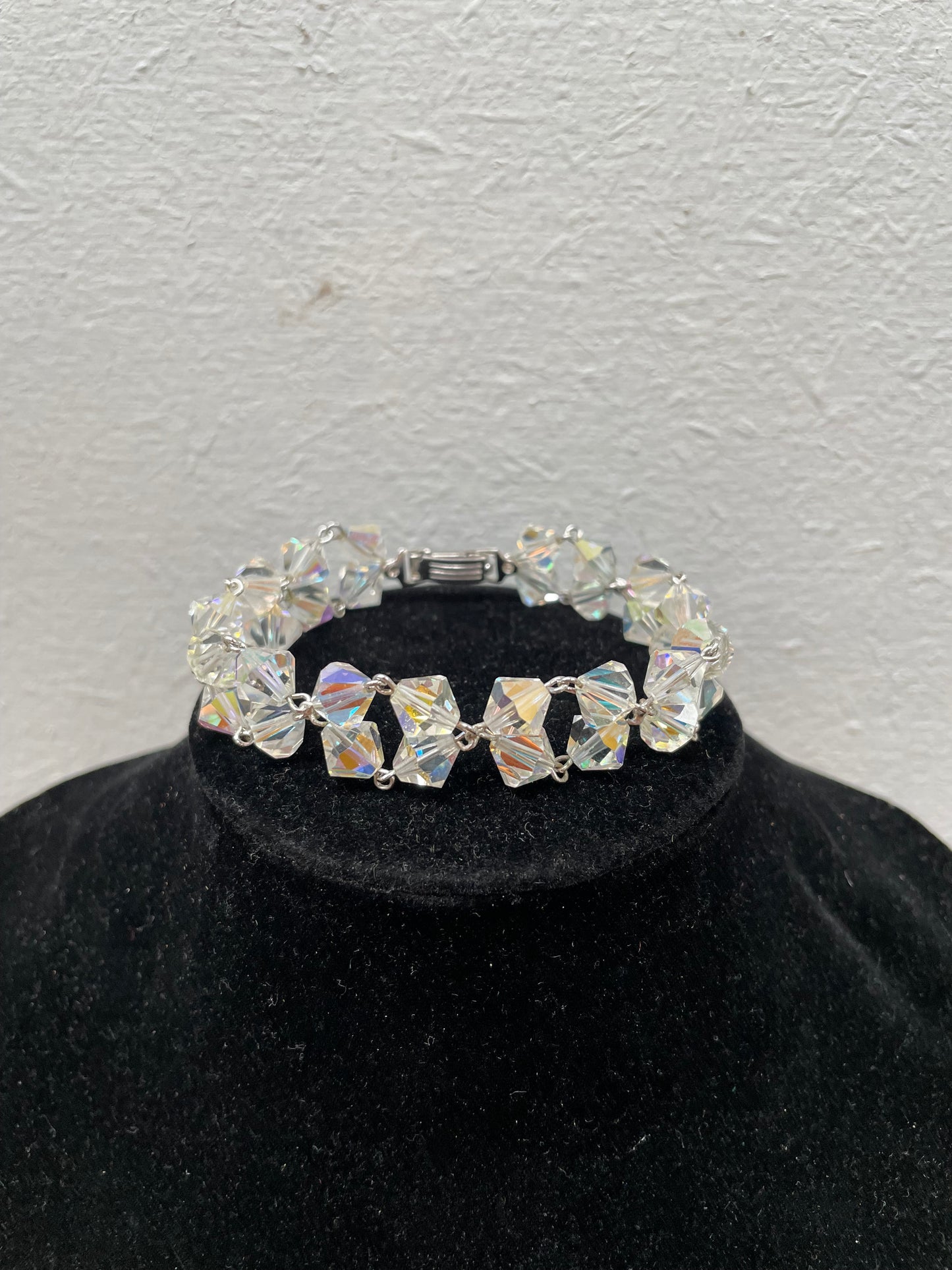 Vintage Aurelias Borealis Crystal Bracelet