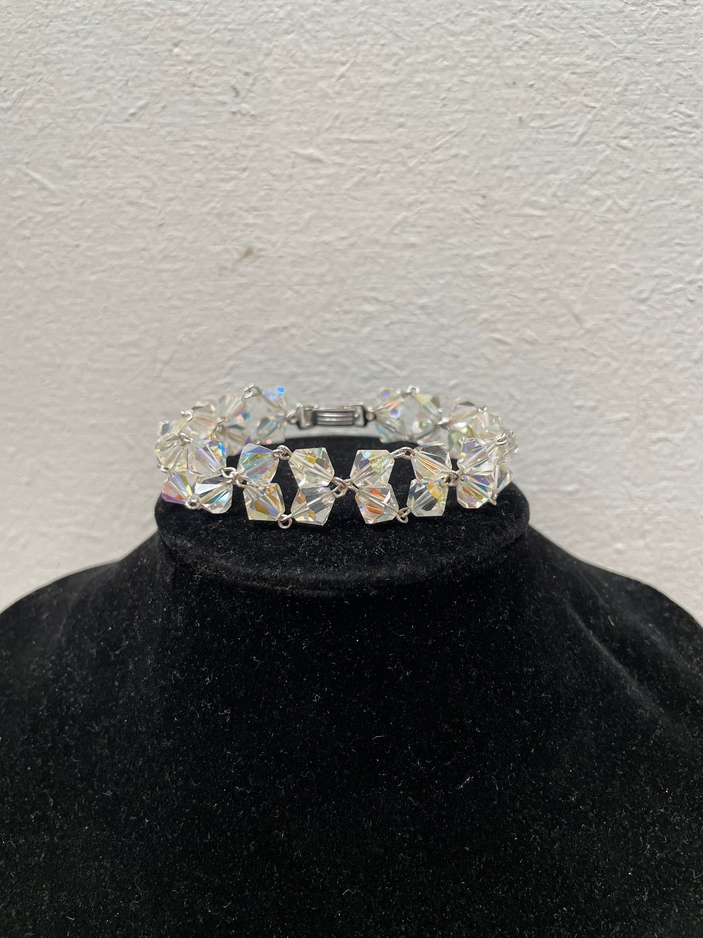 Vintage Aurelias Borealis Crystal Bracelet