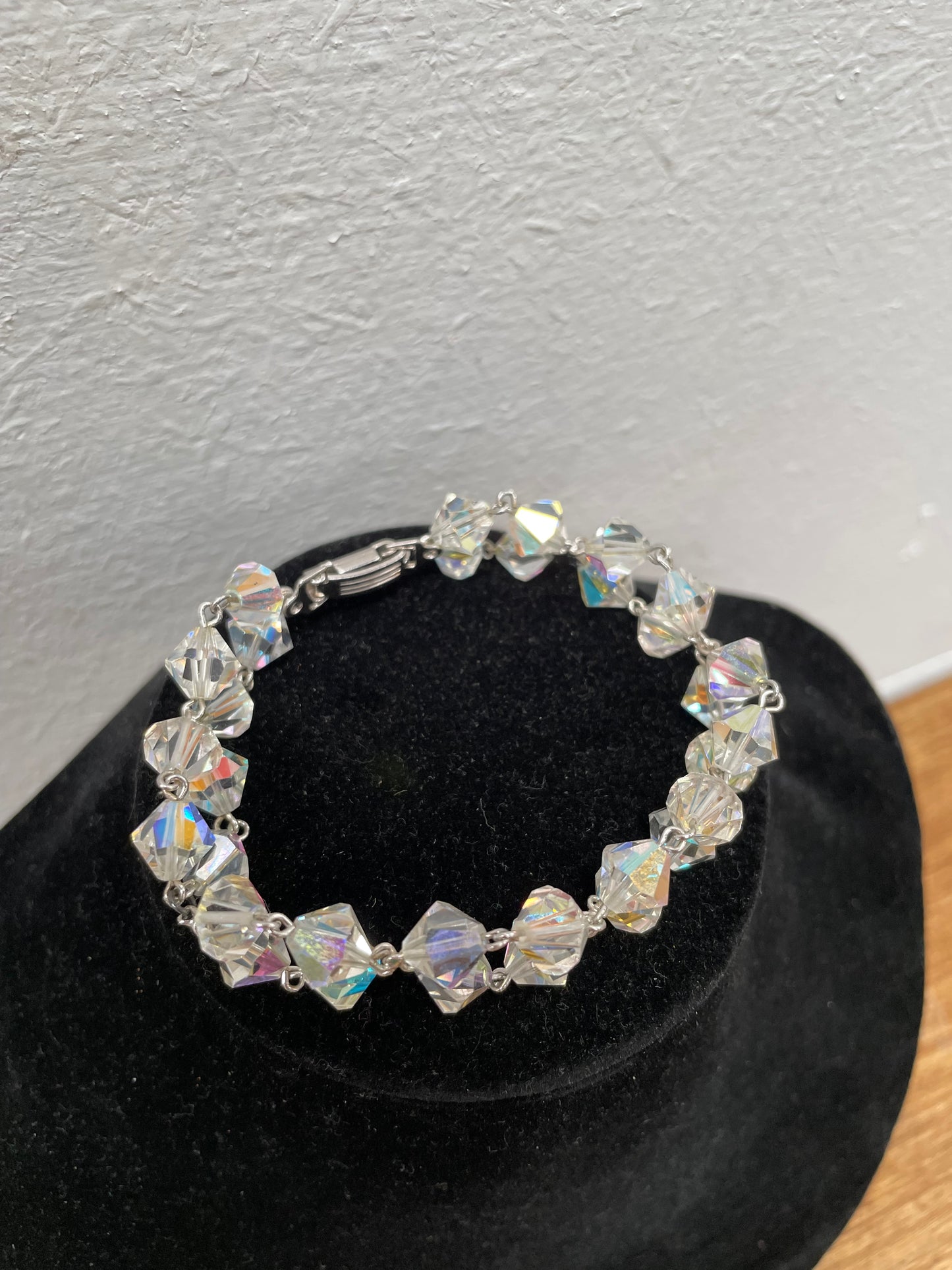 Vintage Aurelias Borealis Crystal Bracelet