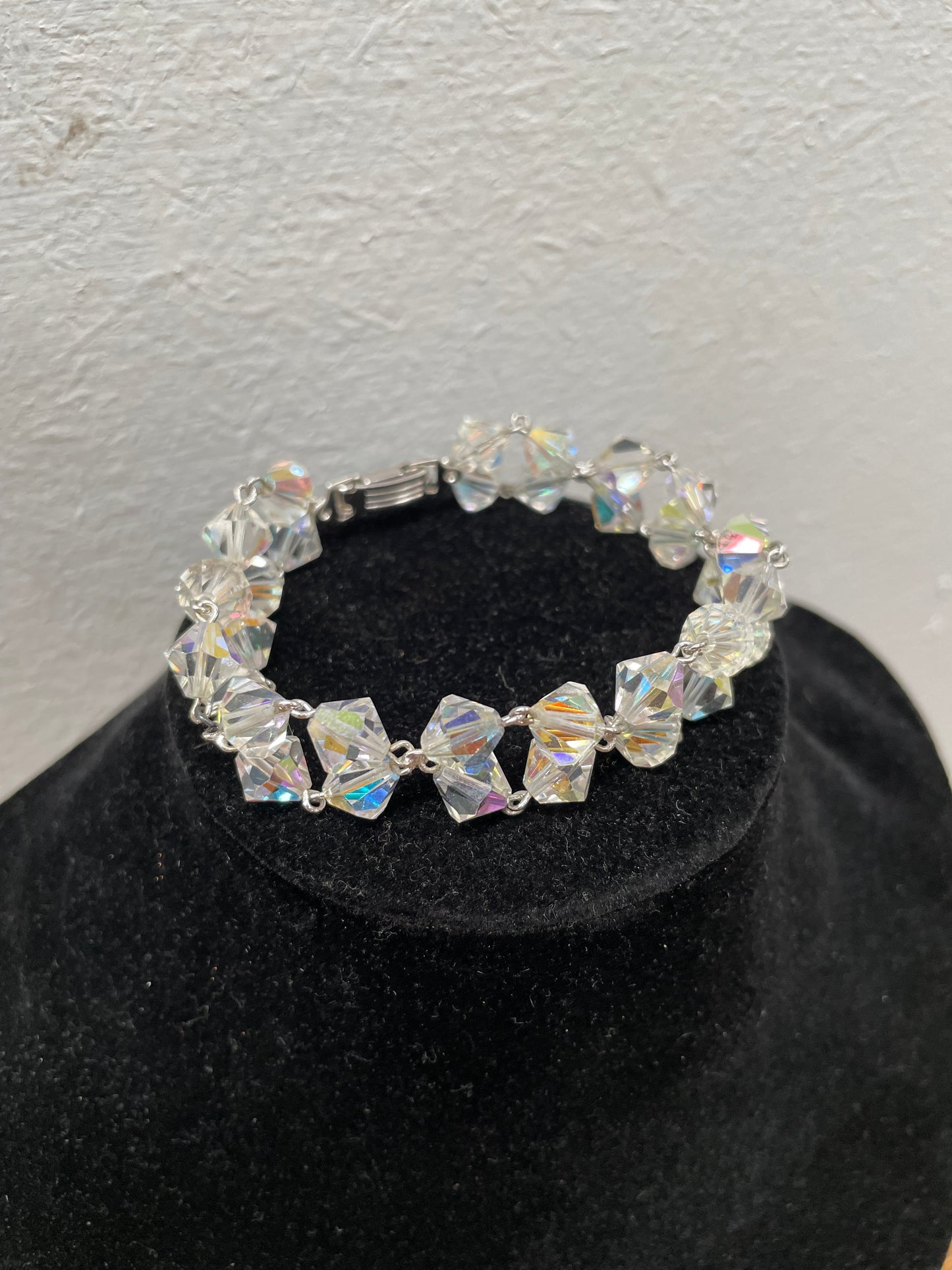 Vintage Aurelias Borealis Crystal Bracelet