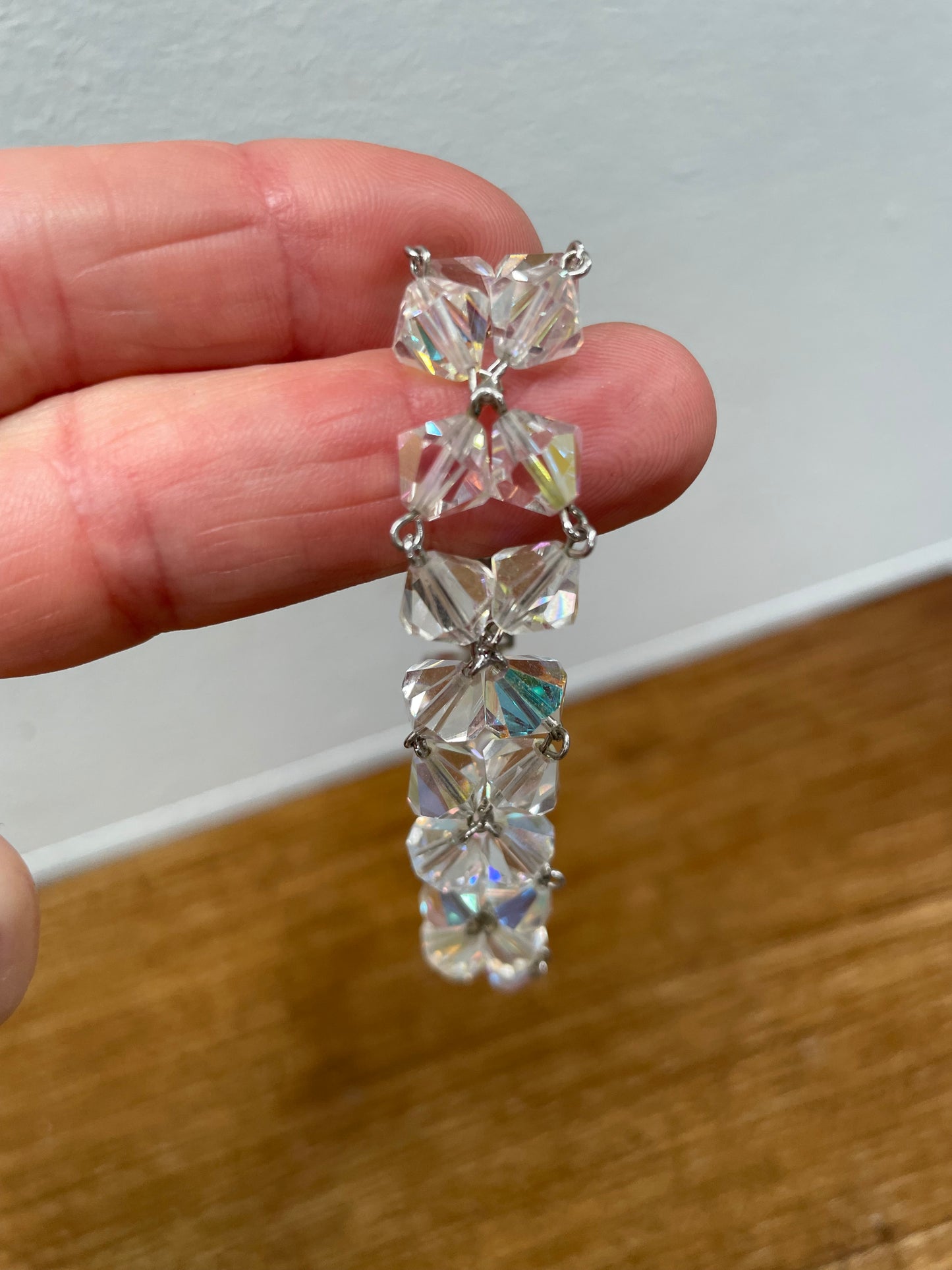 Vintage Aurelias Borealis Crystal Bracelet