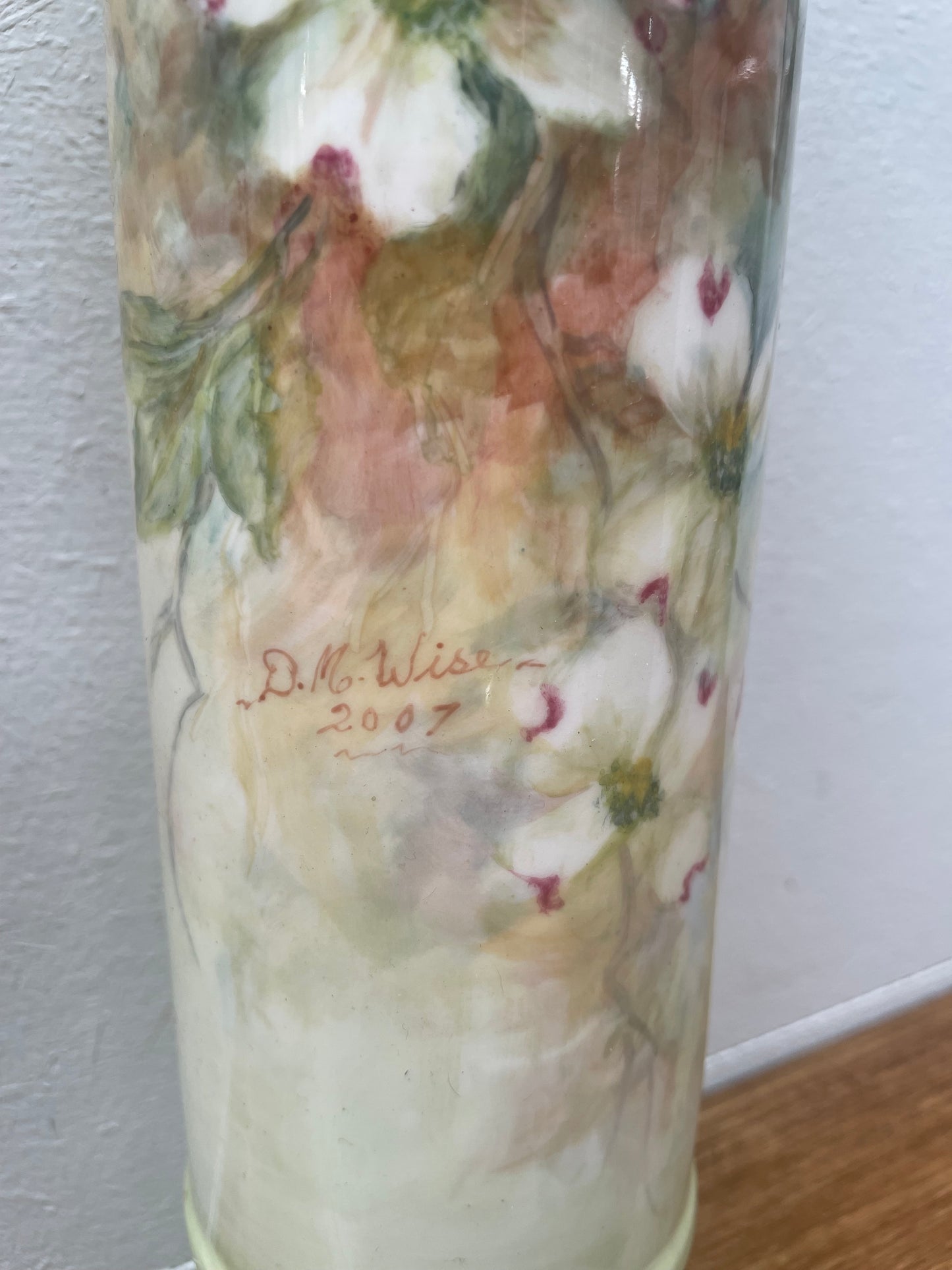 Vintage Hand Painted Vase