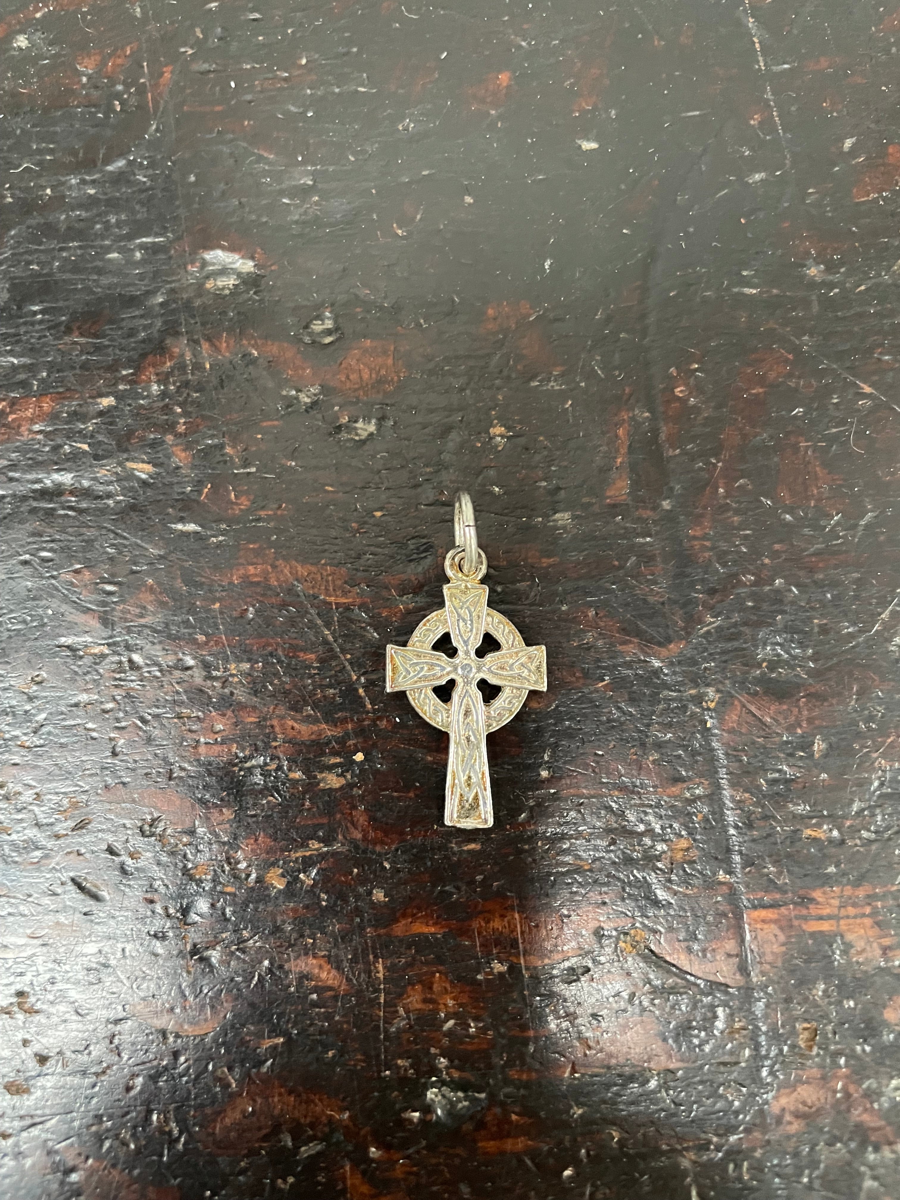 Vintage Silver Celtic Cross | Antique & Vintage | Moonee Ponds Antiques | Australia Wide Delivery