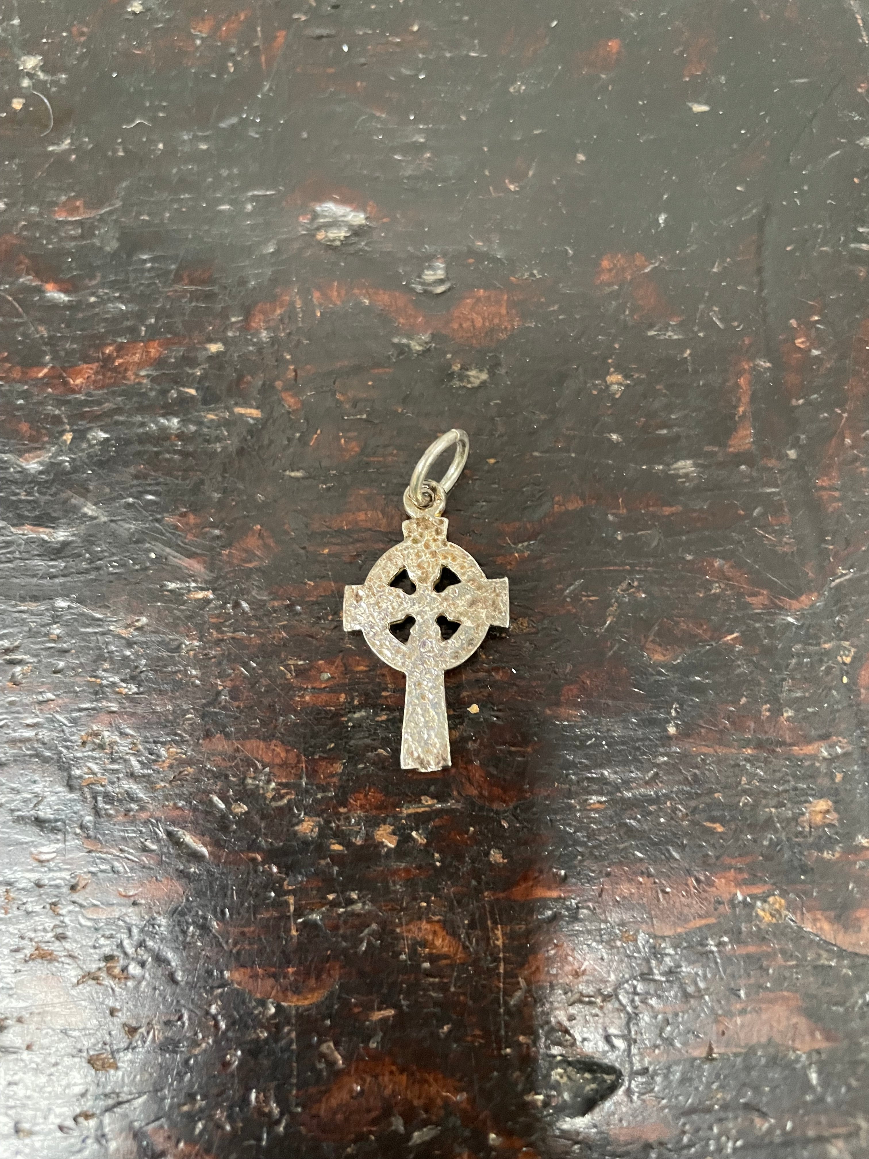 Vintage Silver Celtic Cross | Antique & Vintage | Moonee Ponds Antiques | Australia Wide Delivery