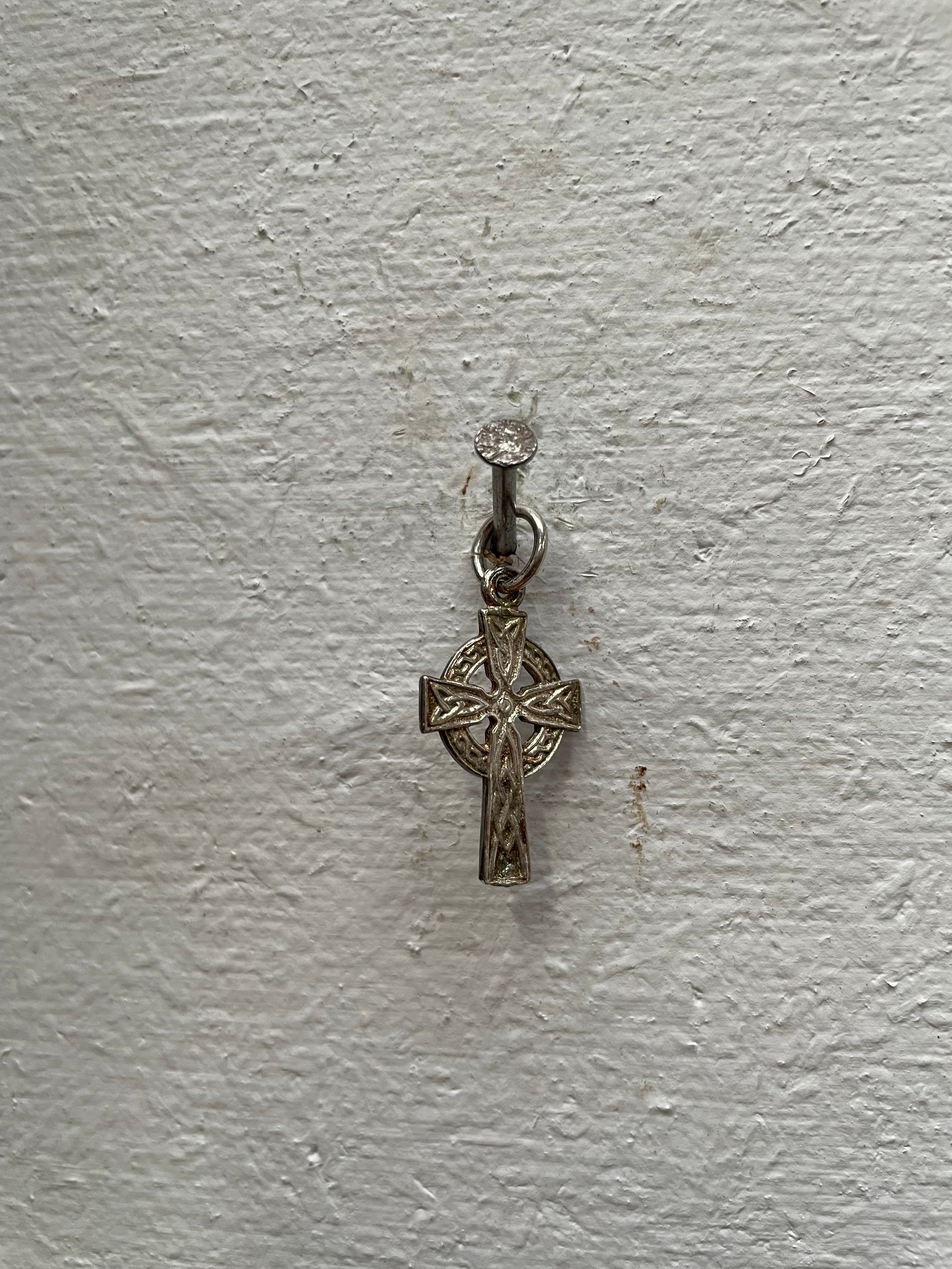 Vintage Silver Celtic Cross | Antique & Vintage | Moonee Ponds Antiques | Australia Wide Delivery