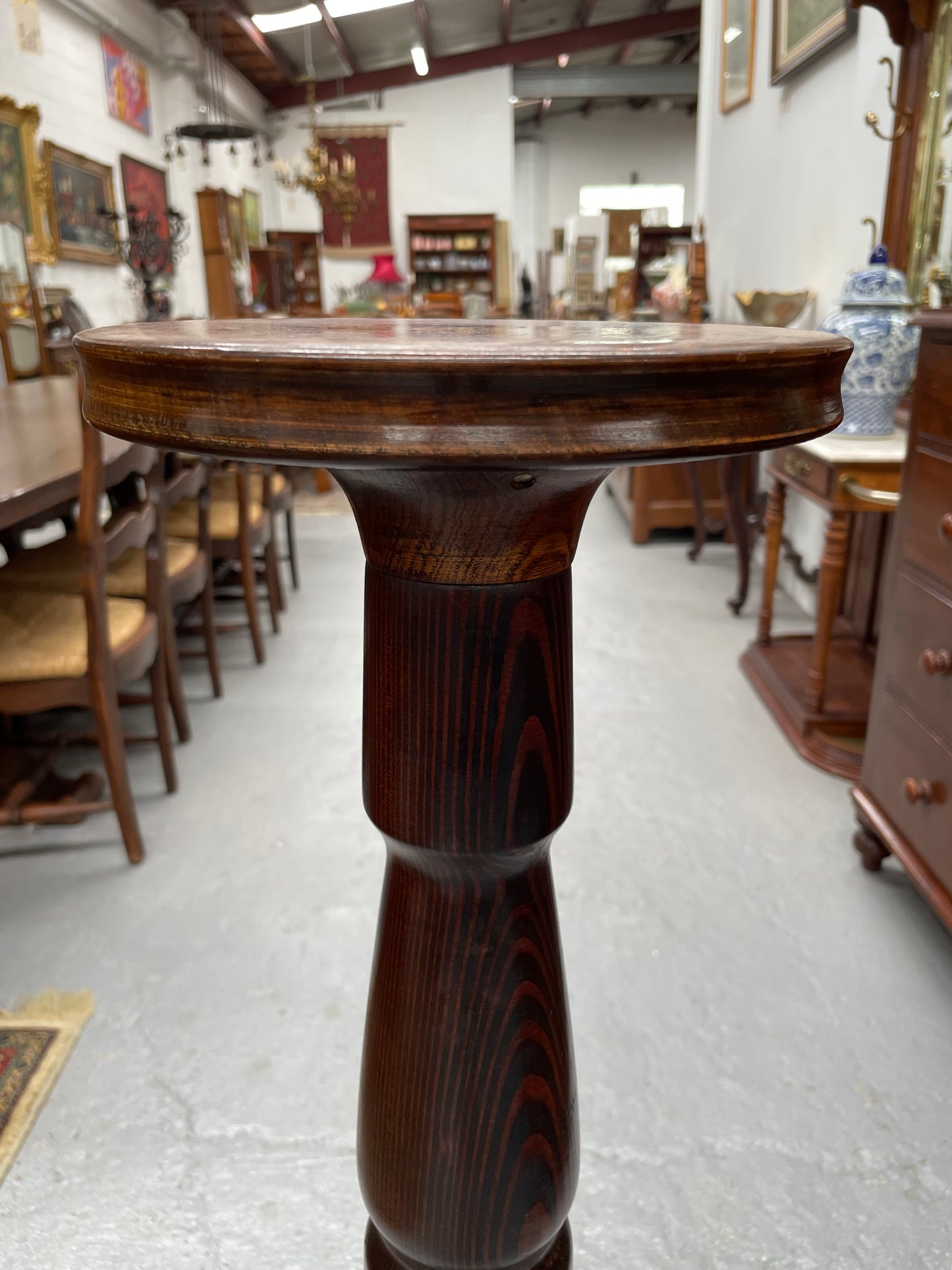 Stunning Australian Oak Pedestal