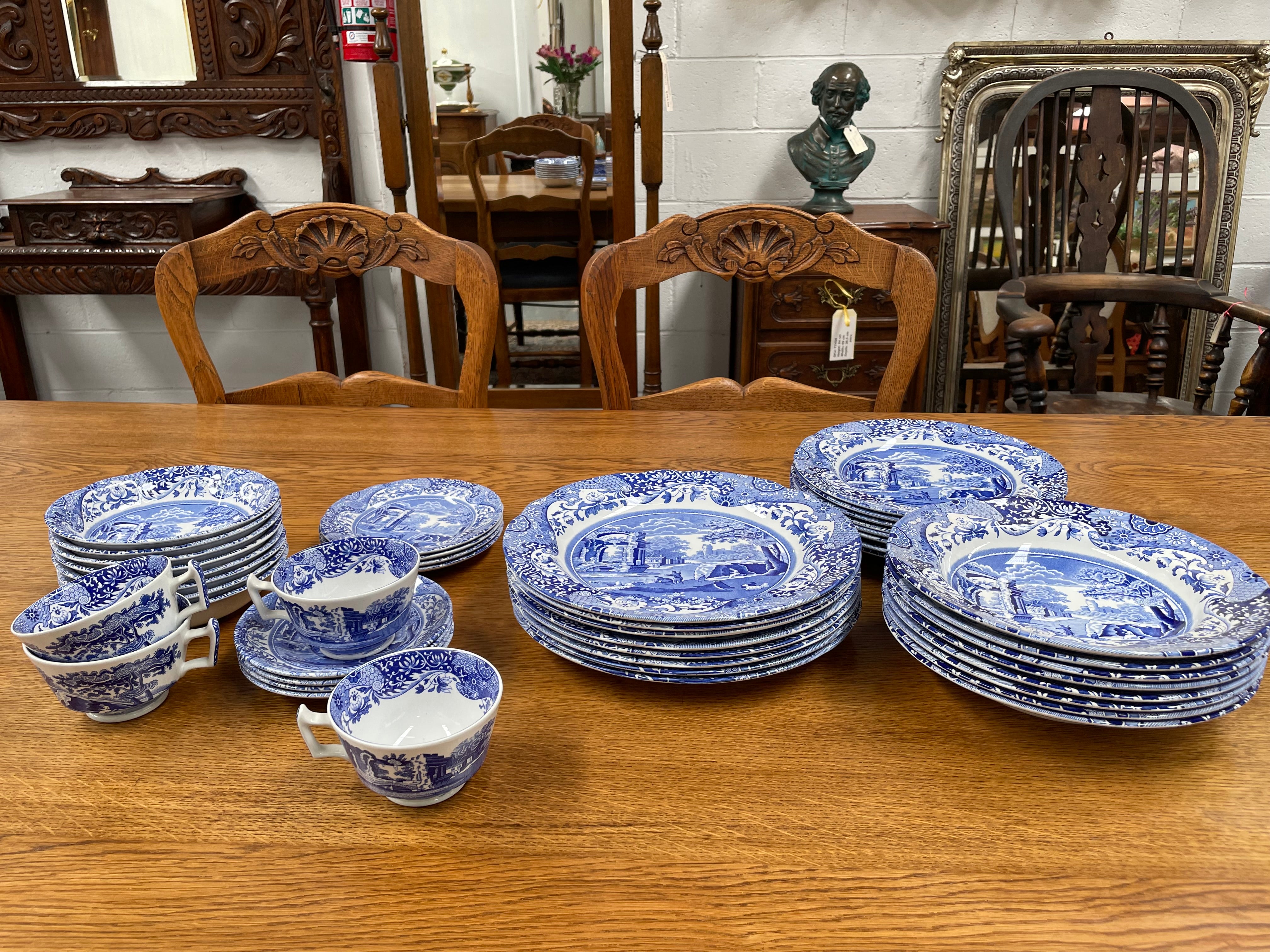 Spode "Italian" 44 Piece Dinner Service | Antique & Vintage | Moonee Ponds Antiques | Australia Wide Delivery