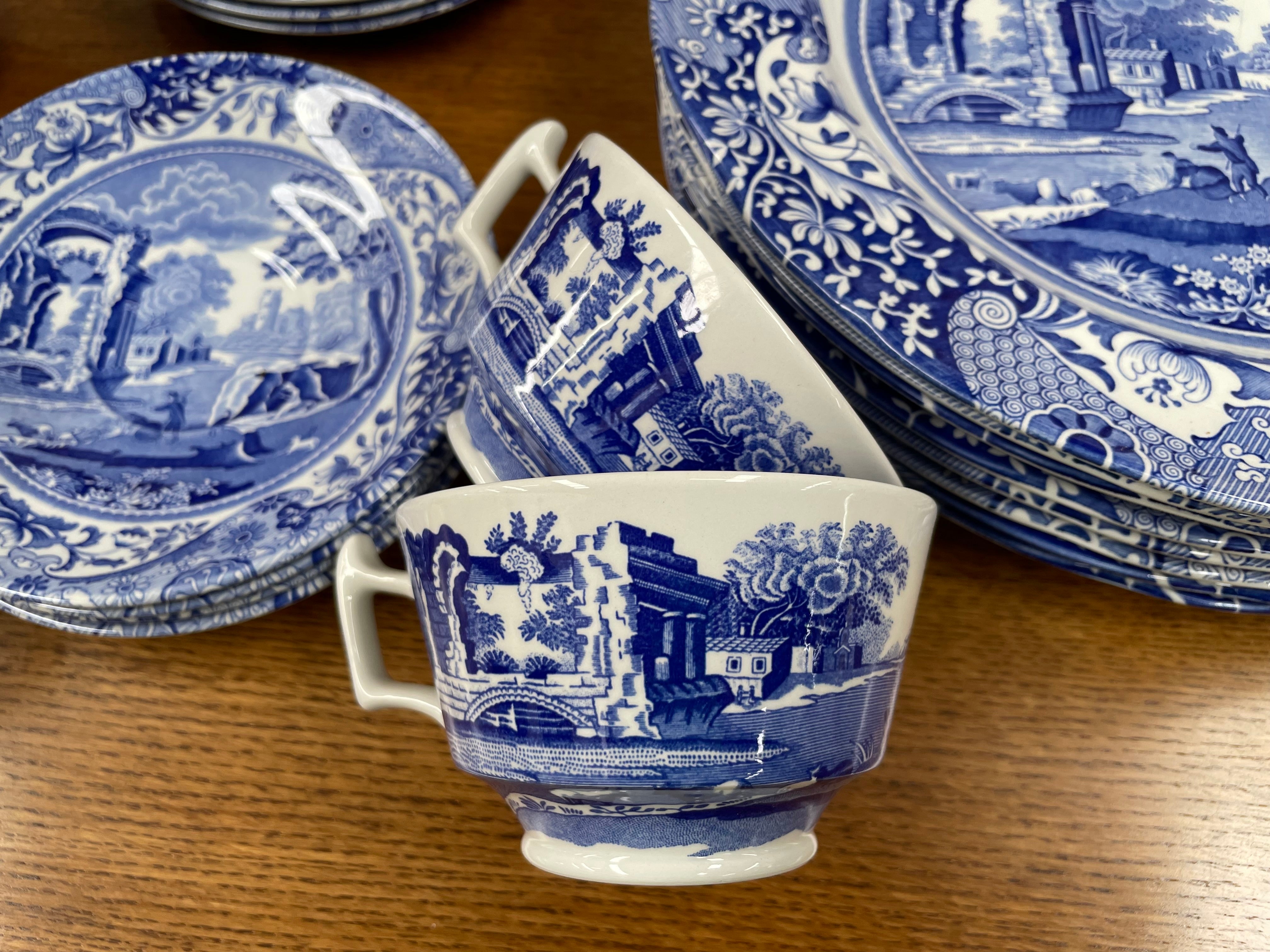 Spode "Italian" 44 Piece Dinner Service | Antique & Vintage | Moonee Ponds Antiques | Australia Wide Delivery