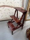 Victorian Style Mahogany Library Steps | Antique & Vintage | Moonee Ponds Antiques | Australia Wide Delivery