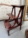 Victorian Style Mahogany Library Steps | Antique & Vintage | Moonee Ponds Antiques | Australia Wide Delivery