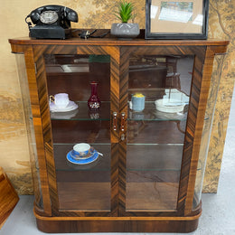 Beautiful Art Deco Display Cabinet