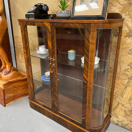 Beautiful Art Deco Display Cabinet