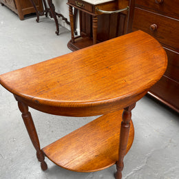 Australian Ash Half Circular Hall Table