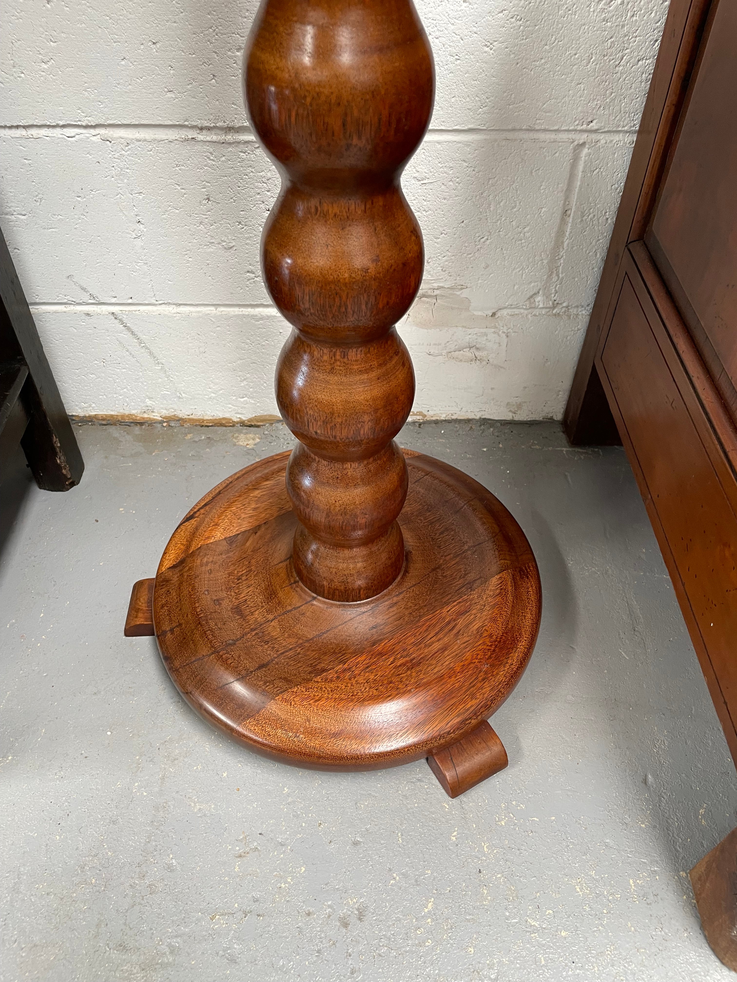 Australian Mahogany Pedestal | Antique & Vintage | Moonee Ponds Antiques | Australia Wide Delivery