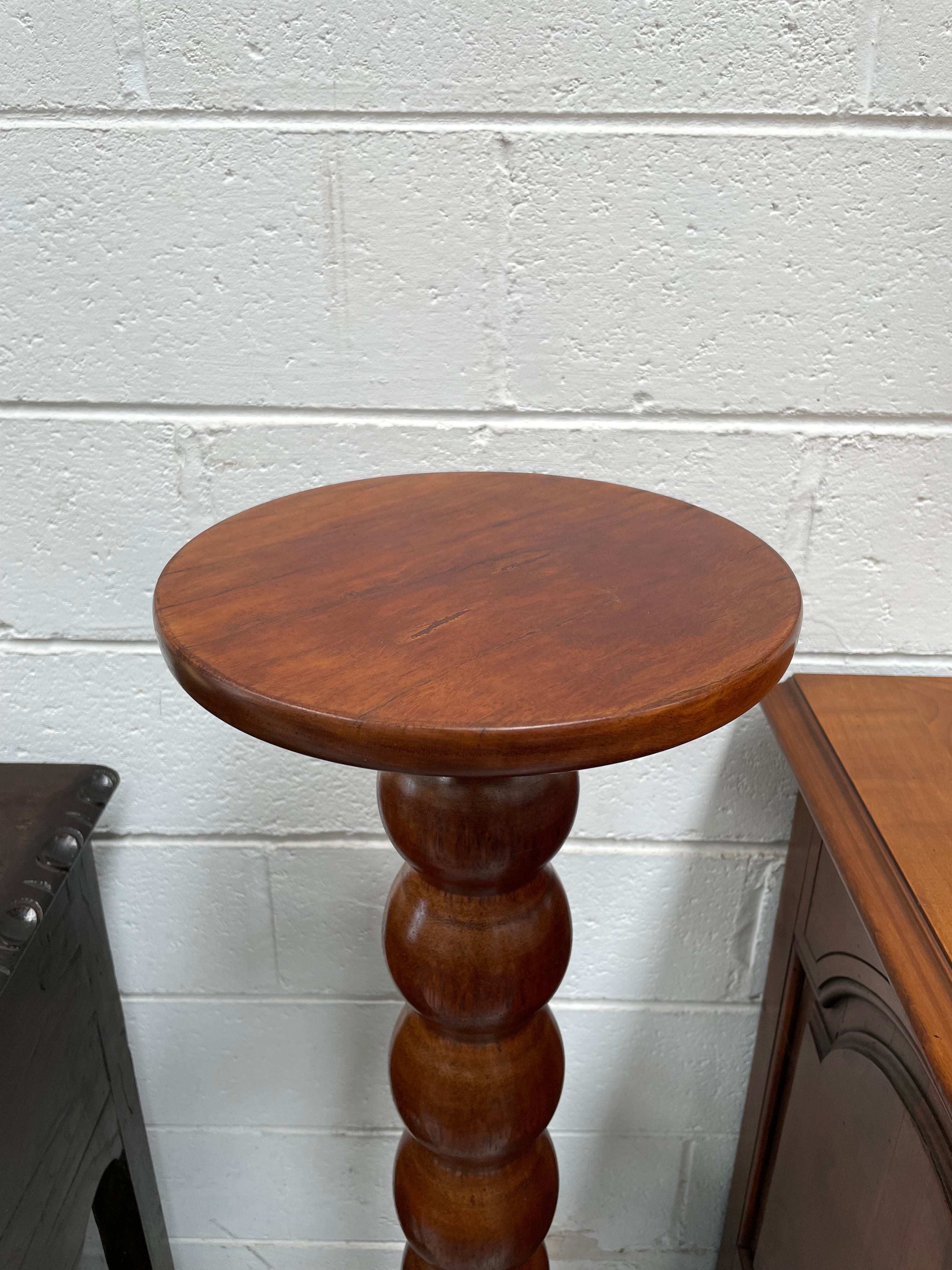 Australian Mahogany Pedestal | Antique & Vintage | Moonee Ponds Antiques | Australia Wide Delivery