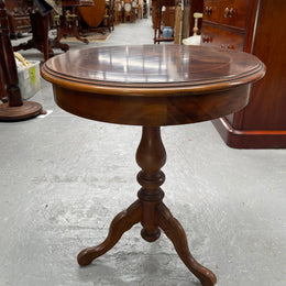 French Style Inlaid Side Table