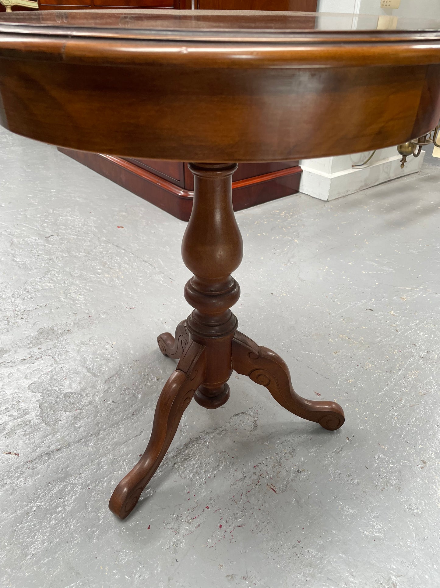 French Style Inlaid Side Table