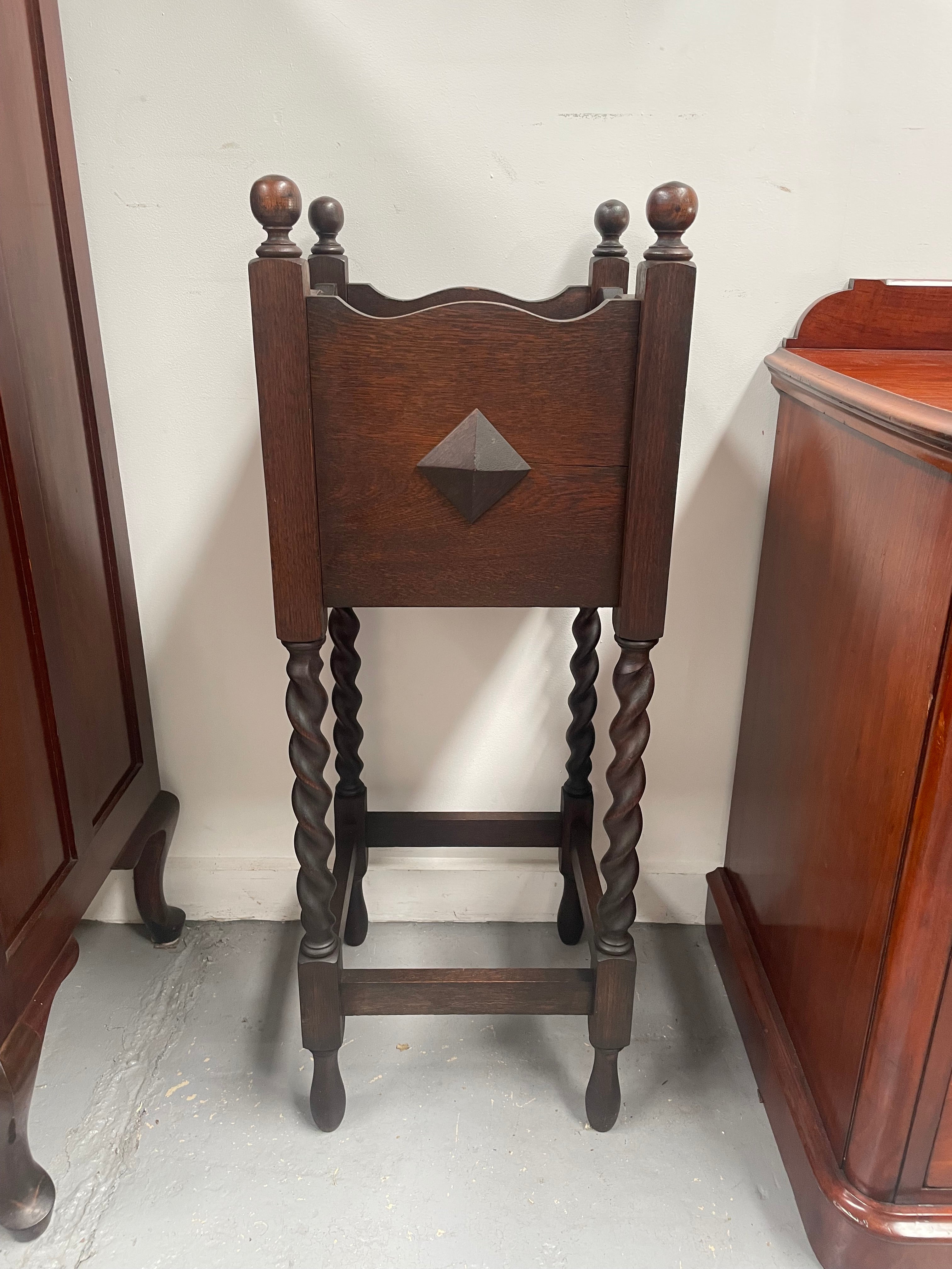 Jacobean Style French Oak Planter Box | Antique & Vintage | Moonee Ponds Antiques | Australia Wide Delivery