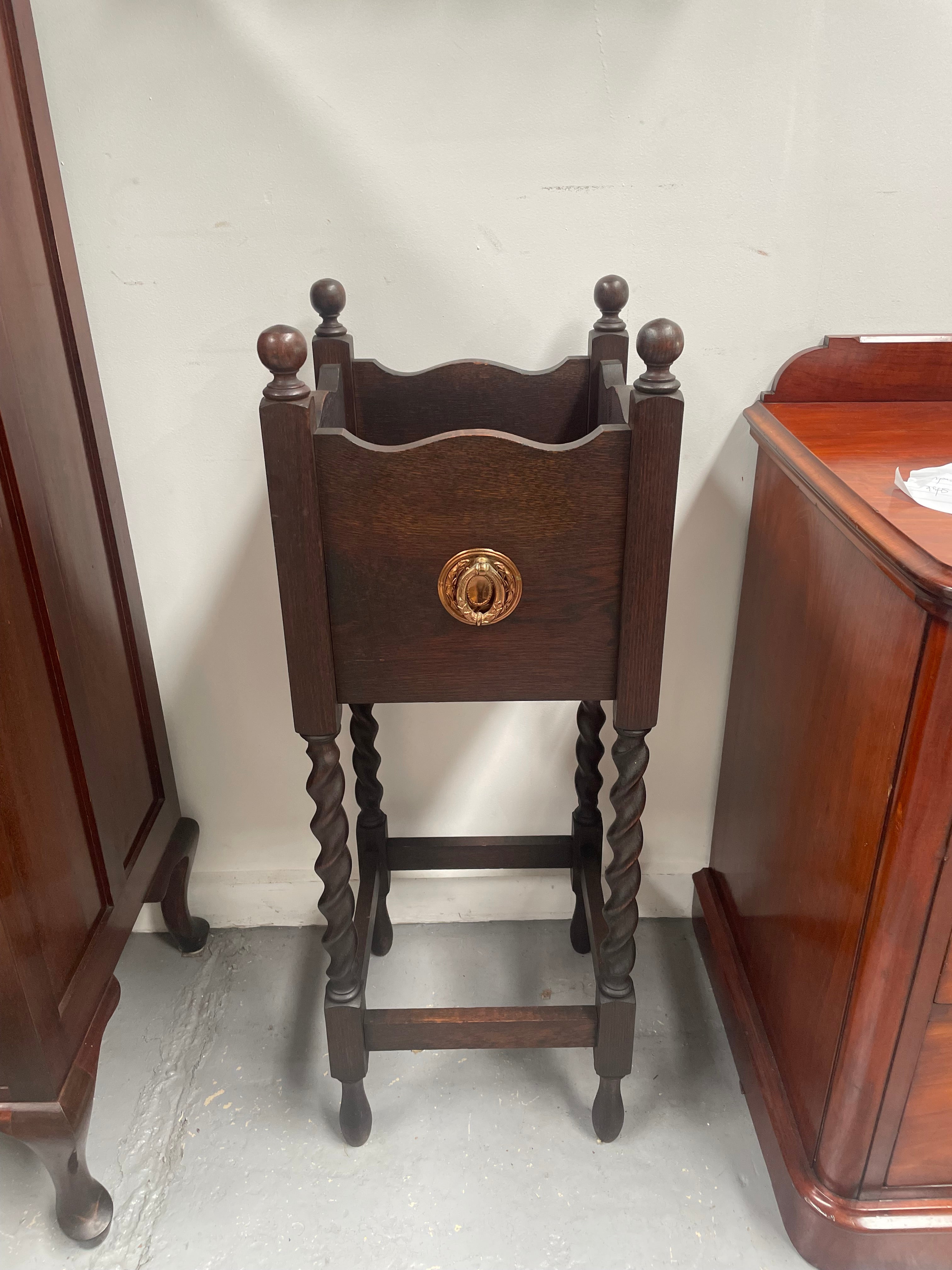 Jacobean Style French Oak Planter Box | Antique & Vintage | Moonee Ponds Antiques | Australia Wide Delivery