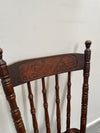Set of 6 Kangaroo Chairs With Upholstered Seats | Antique & Vintage | Moonee Ponds Antiques | Australia Wide Delivery