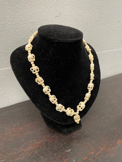 Vintage Carved Ivory Elephant Necklace | Antique & Vintage | Moonee Ponds Antiques | Australia Wide Delivery