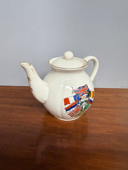W.H Goss Great War Commemorative Tea Pot | Antique & Vintage | Moonee Ponds Antiques | Australia Wide Delivery