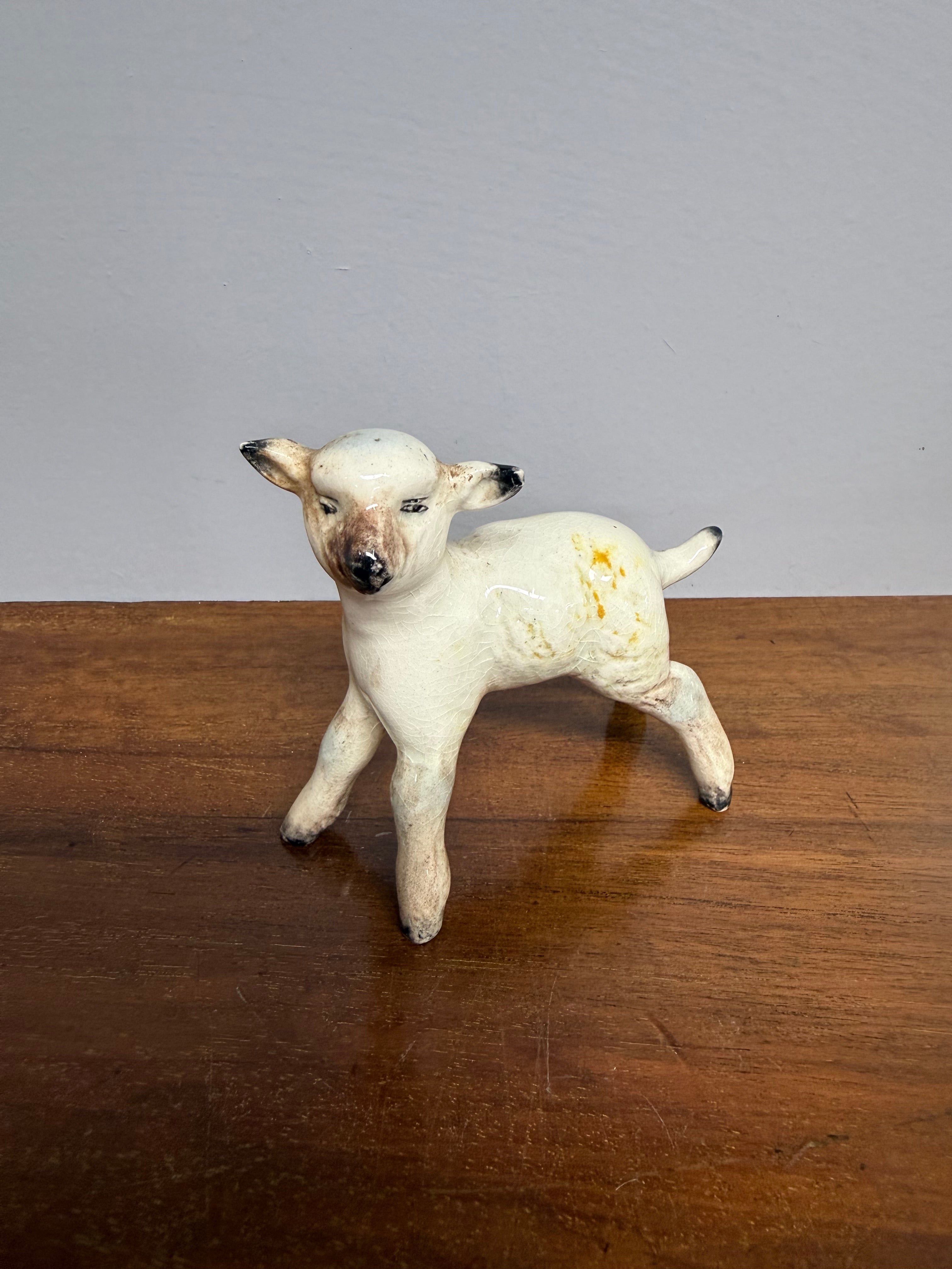 Vintage Beswick Lamb Statue | Antique & Vintage | Moonee Ponds Antiques | Australia Wide