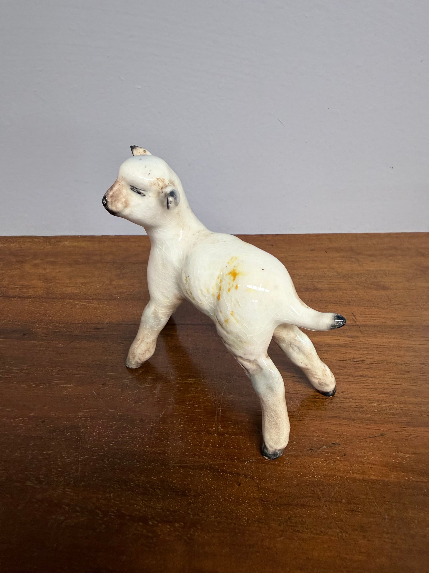 Vintage Beswick Lamb Statue