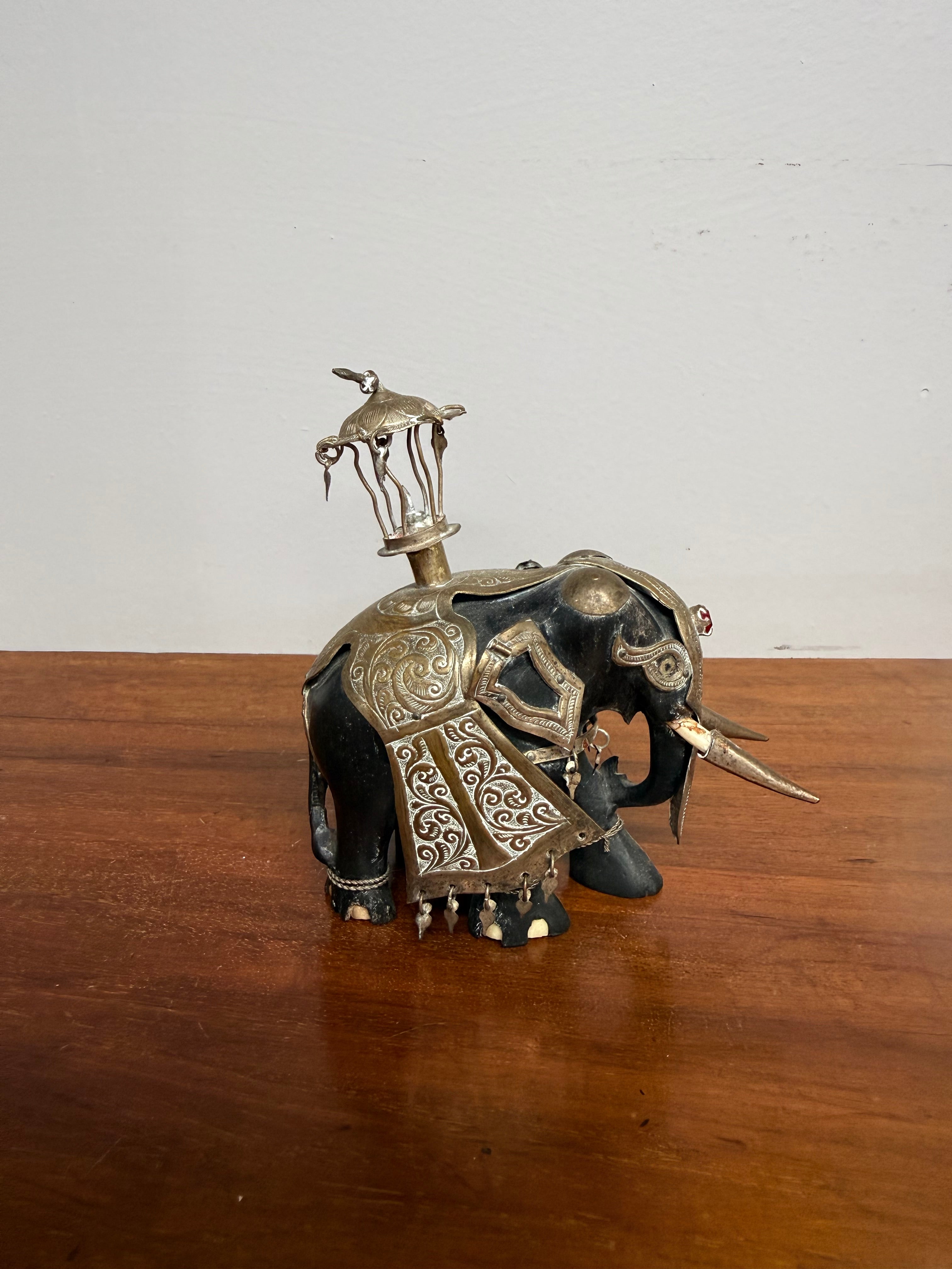 Vintage Sri Lankan Kandy Elephant | Antique & Vintage | Moonee Ponds Antiques | Australia Wide Delivery