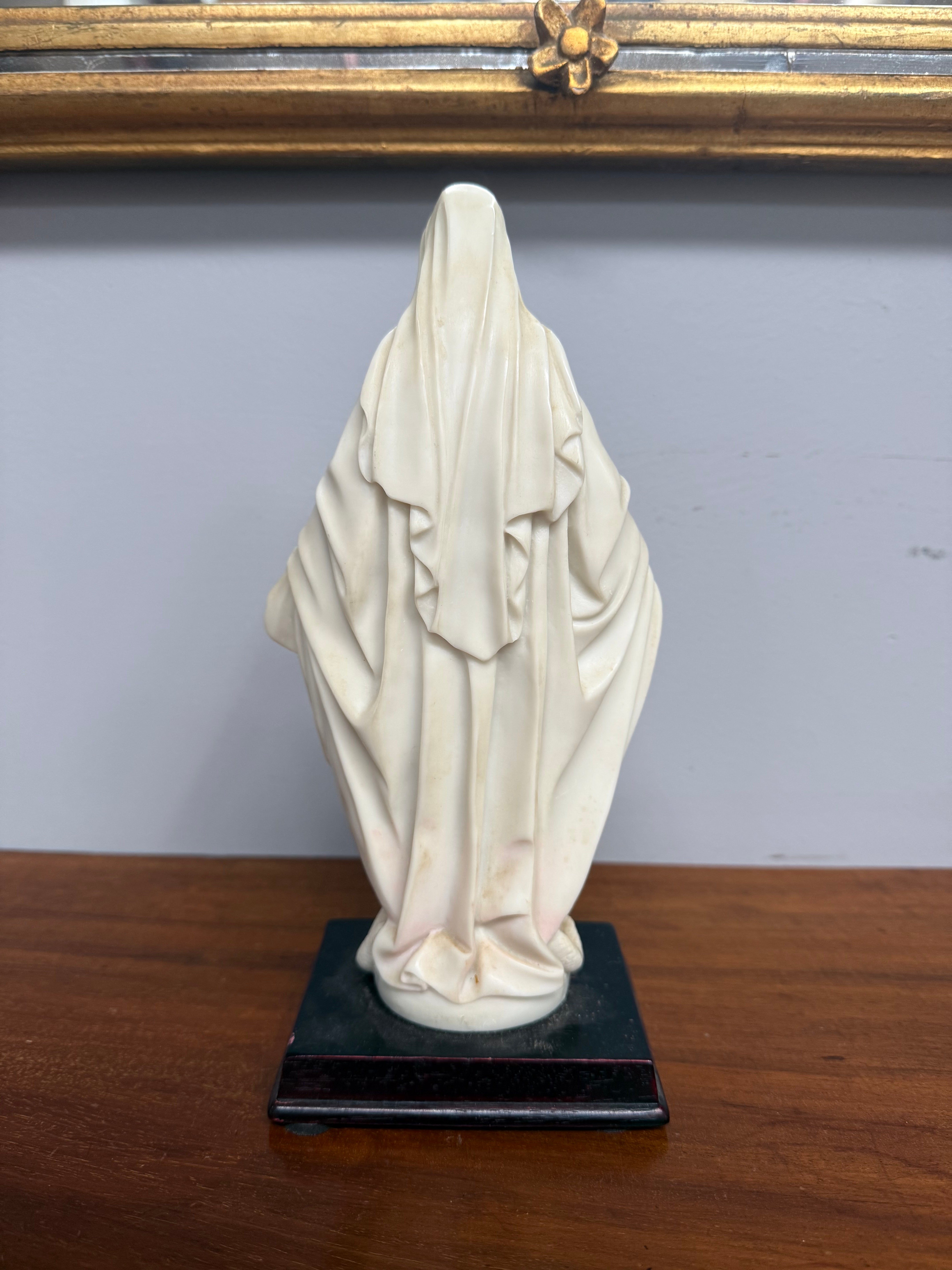 Vintage Resin 'Our Lady' Figure
