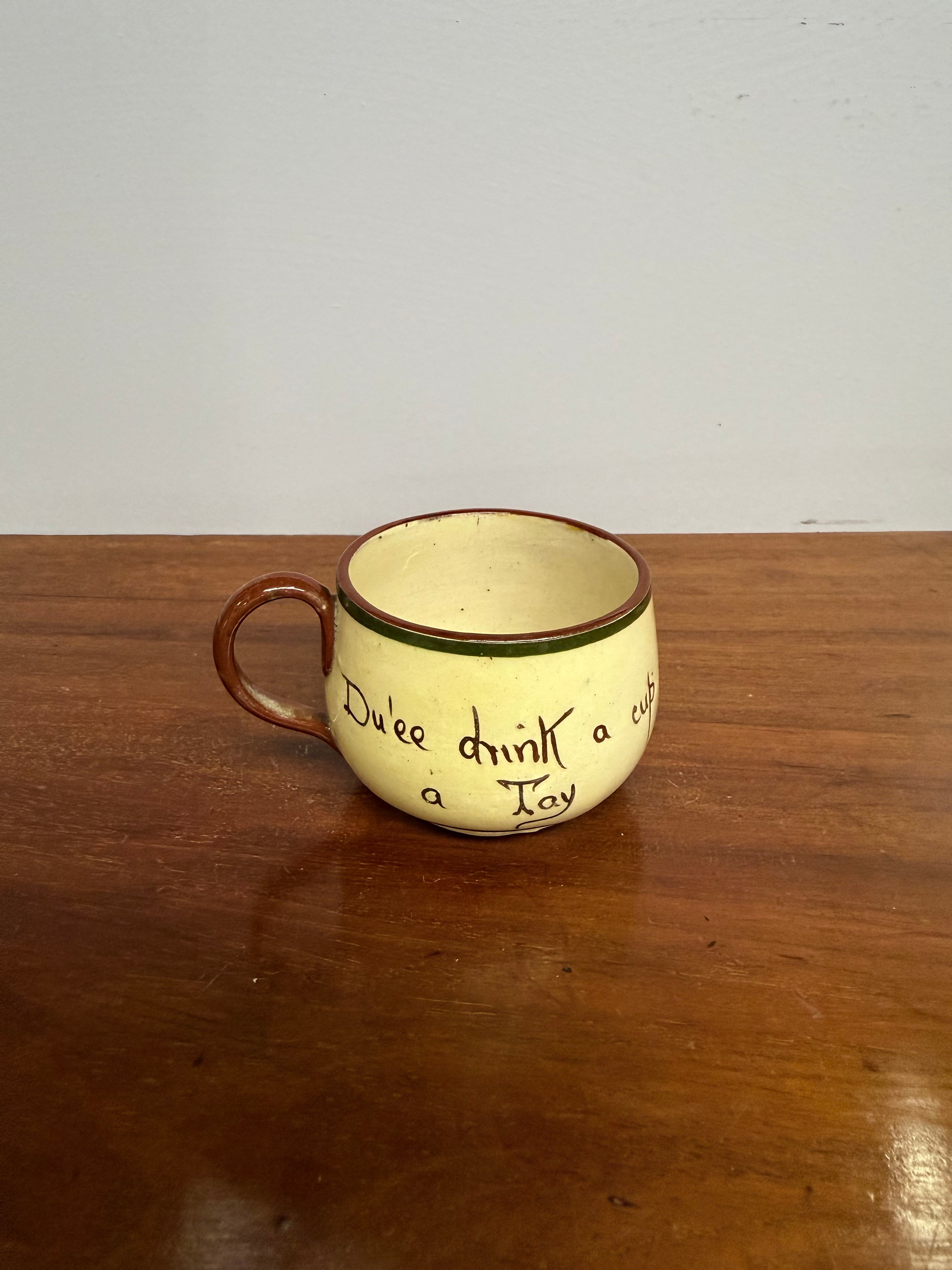 Vintage Aller Vale Motto Cup | Antique & Vintage | Moonee Ponds Antiques | Australia Wide Delivery