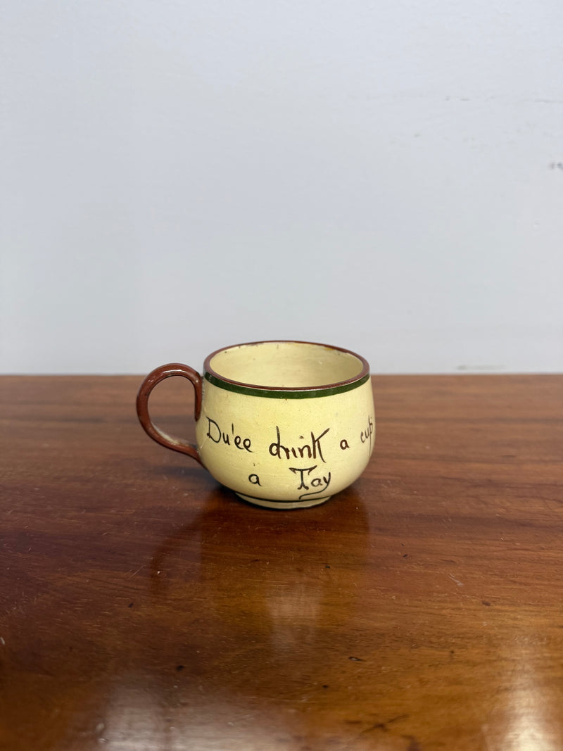 Vintage Aller Vale Motto Cup