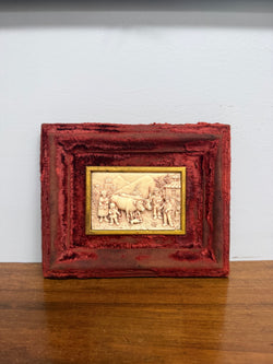 Antique Bas-Relief Petrified Limestone Plaque | Antique & Vintage | Moonee Ponds Antiques | Australia Wide Delivery