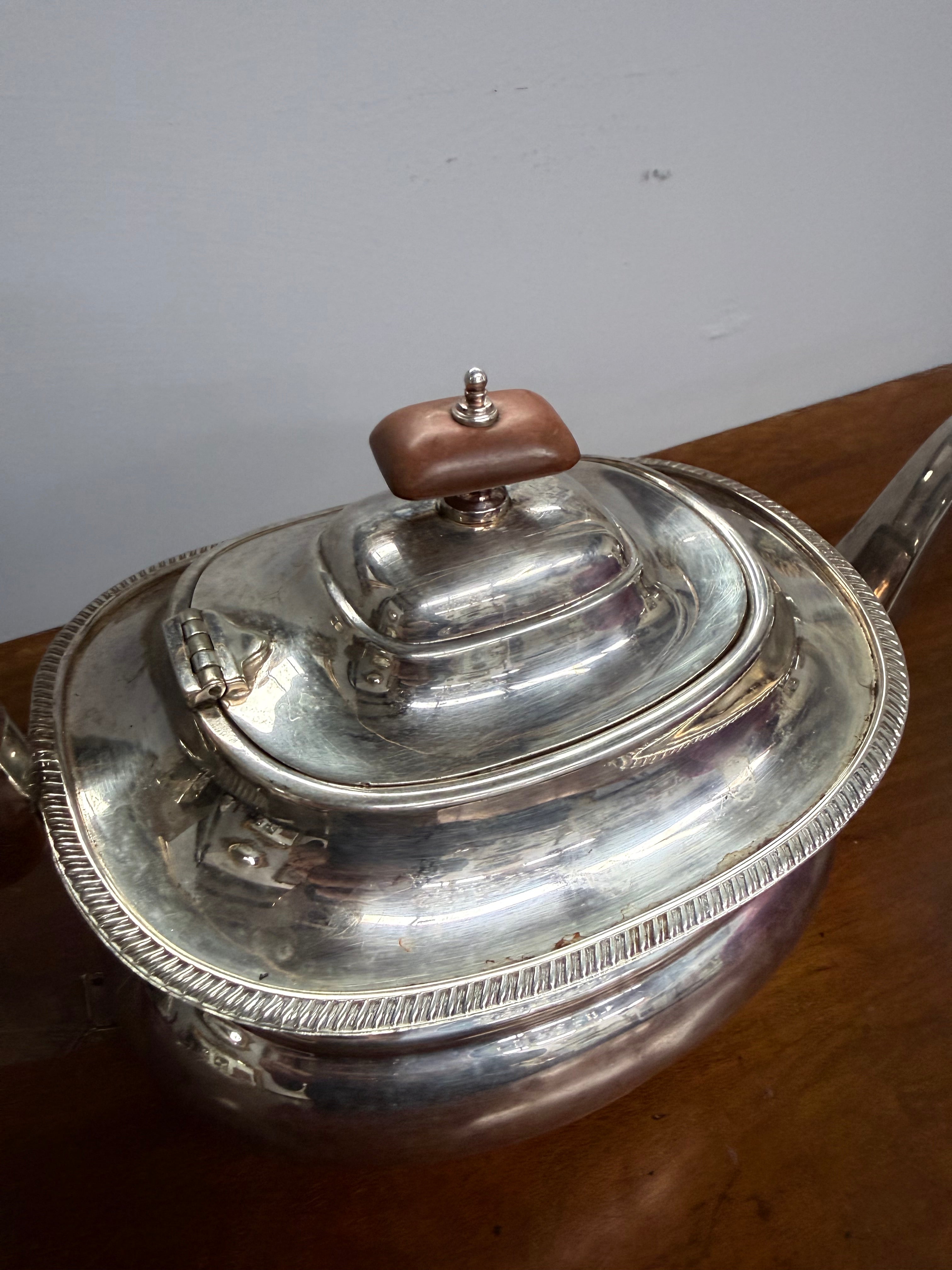 Antique English Georgian Style Sheffield Plate Tea Pot | Antique & Vintage | Moonee Ponds Antiques | Australia Wide