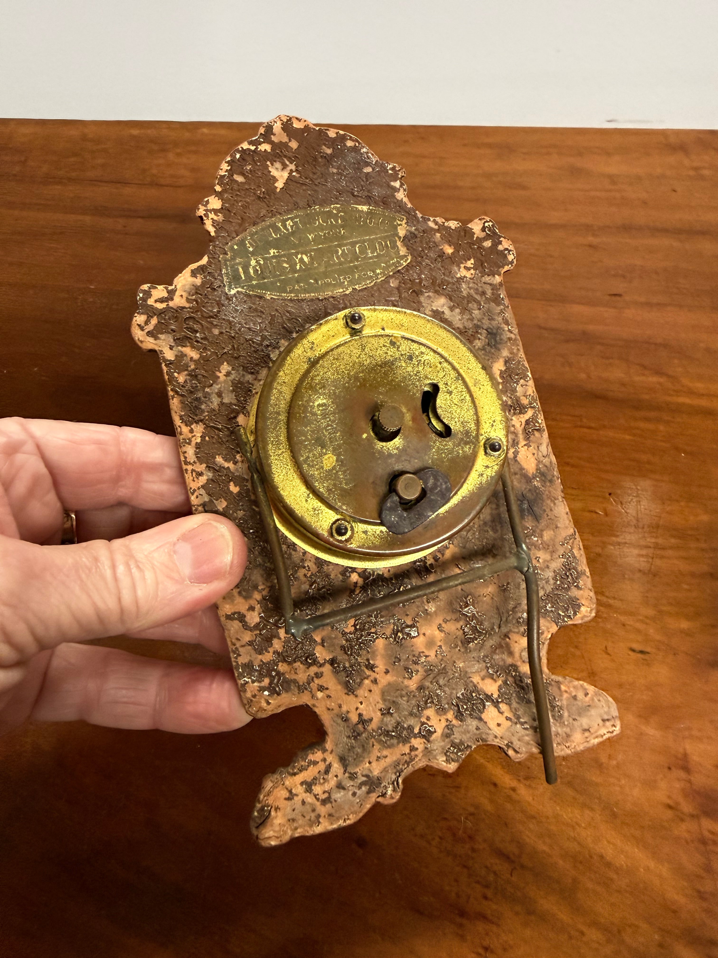 Rare The Lux Clock MFG CO WATERBURY | Antique & Vintage | Moonee Ponds Antiques | Australia Wide Delivery